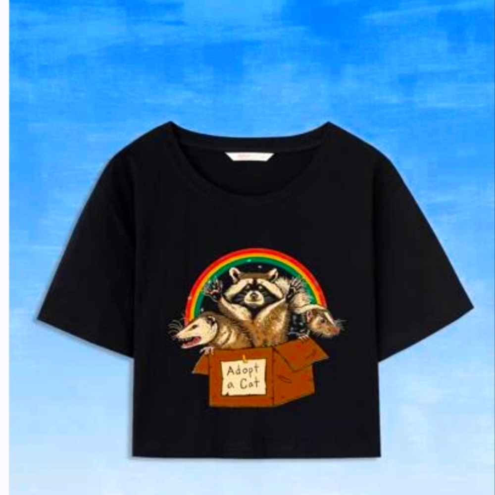 Crop top shirt